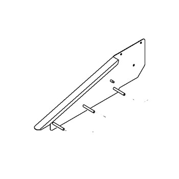 Husqvarna OEM 539131579 - Side Rt Orange - Husqvarna Original Part - Image 1