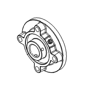 Husqvarna OEM 540020225 - Cutting Shroud W/Decal - Husqvarna Original Part - Image 1