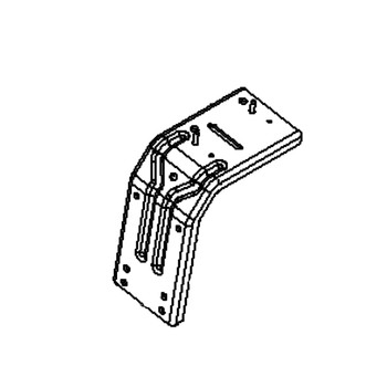 Husqvarna OEM 580501302 - Fender Support Pnt X431 - Husqvarna Original Part - Image 1