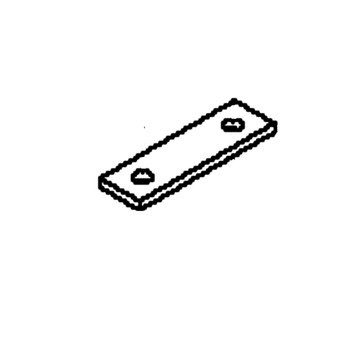 Husqvarna OEM 584392702 - Reinforcement Platex431 - Husqvarna Original Part - Image 1