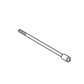 Husqvarna OEM 587411901 - Shaft - Husqvarna Original Part - Image 1