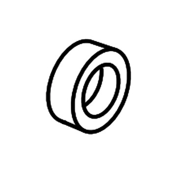 Husqvarna OEM 587587401 - Spacer Split 1 000idx1 75 - Husqvarna Original Part - Image 1