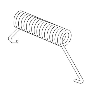 Husqvarna OEM 587968301 - Spring Hinge - Husqvarna Original Part