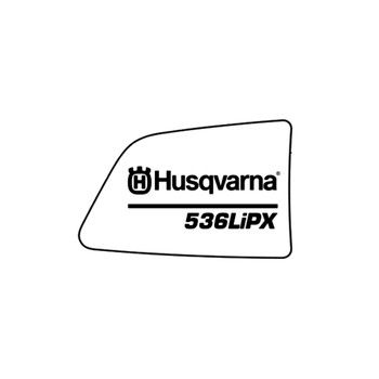 Husqvarna OEM 588602803 - Decal Product Lipx - Husqvarna Original Part - Image 1