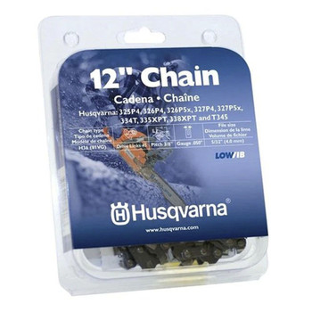 Husqvarna OEM 531300448 - H37-45 12(Blue)Clam Chain - Husqvarna Original Part - Image 1