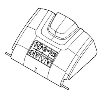 Husqvarna OEM 591430301 - Hatch Rear Discharge - Husqvarna Original Part
