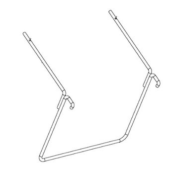 Husqvarna OEM 587911801 - Bracket #26300299201 - Husqvarna Original Part