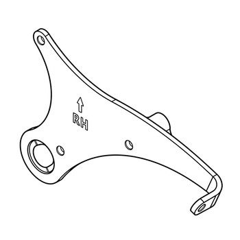 Husqvarna OEM 580756601 - Pawl Assembly Right Hand Snow - Husqvarna Original Part