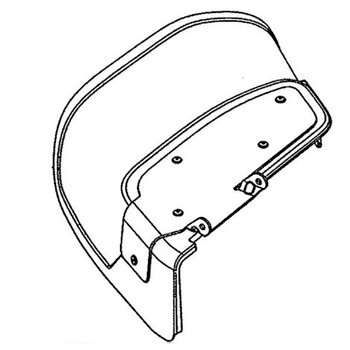Husqvarna OEM 587305704 - Plate 42 Fcs Discharge Cftx431 - Husqvarna Original Part