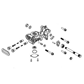 Hydro Gear OEM 72570 - Kit Center Section LH - Hydro Gear Original Part - Image 1