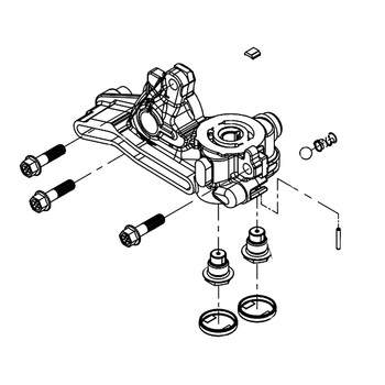 Hydro Gear OEM 71638 - Kit Center Section RH Charge - Hydro Gear Original Part - Image 1