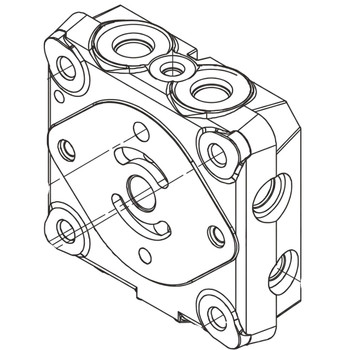 Hydro Gear OEM 71378 Kit End Cap Auxiliary Hydro Gear Original Part