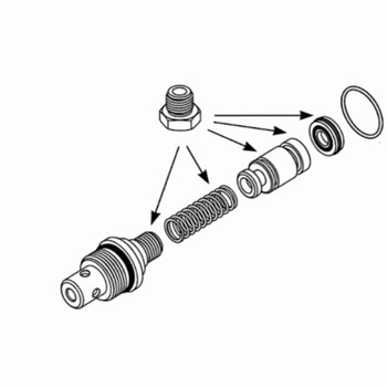 Hydro Gear OEM 72349 Kit Shock Valve Hydro Gear Original Part