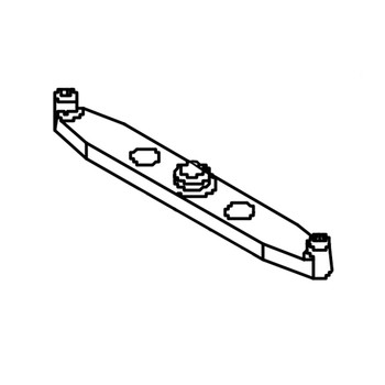 Hydro Gear OEM 51091 - Actuator Bypass Zinc - Hydro Gear Original Part - Image 1