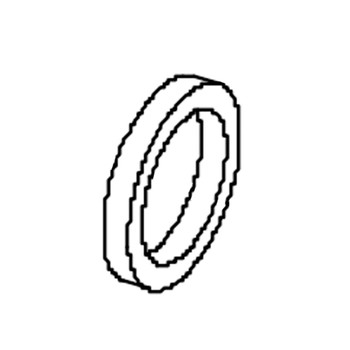 Hydro Gear OEM 50774 - Spacer 1.03x1.38x.184 - Hydro Gear Original Part - Image 1