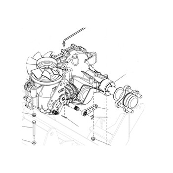 Hydro Gear OEM ZJ-KYEF-8T7C-14RX - Transaxle Hydrostatic Zt-3200 - Hydro Gear Original Part