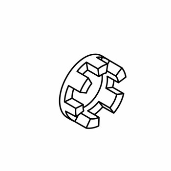 Hustler OEM 048868 NUT .75016 HEX STAINLESS STEEL Hustler Original Part