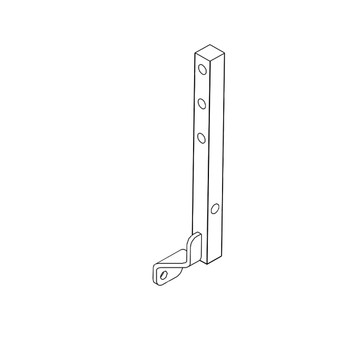 Hustler OEM 107843 - STEERING ARM W/A LEFT - Image 1