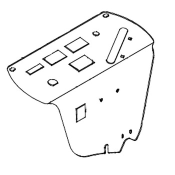 Hustler OEM 107902 - INSTRUMENT PANEL - Hustler Original Part