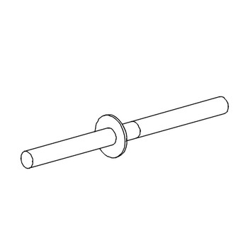 Hustler OEM 108191 - GUIDE ROD W/A TWO BAG CATCHER - Hustler Original Part