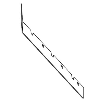 Hustler OEM 108517 - BAFFLE "B" LEFT SIDE - Image 1