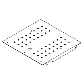 Hustler OEM 113234 - FLOOR PLATE - Hustler Original Part