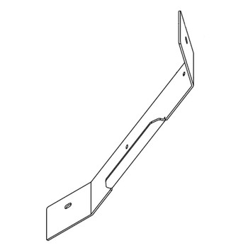 Hustler OEM 114206 - RIGHT SIDE ADJUSTER BAFFLE 60 IN DECK RD DIESEL Z CE - Hustler Original Part