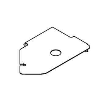 Hustler OEM 115588 - RIGHT HAND PULLEY COVER 42 IN - Hustler Original Part