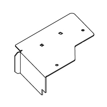 Hustler OEM 116276 - CHUTE MOUNTING PLATE - Hustler Original Part