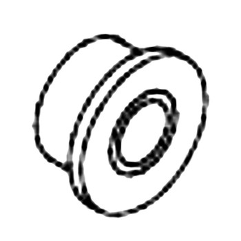 Hustler OEM 363187 - WHEEL BEARING - Image 1