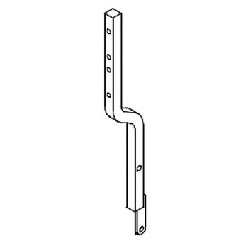 Hustler OEM 368670 - MOUNTING STEERING ARM W/A - Hustler Original Part