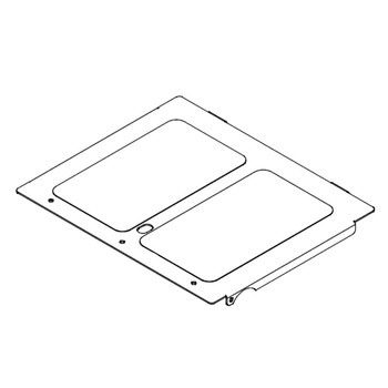 Hustler OEM 550817 - SERVICE FLOOR PAN - Hustler Original Part