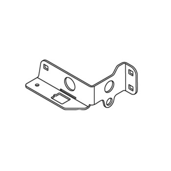 Hustler OEM 126360-1 - RIGHT STEERING BRACKET - Hustler Original Part