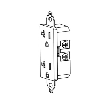 Echo OEM YH304000110 - OUTLET 120V (20 AMP) - Echo Original Part - Image 1