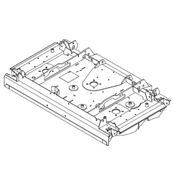 Hustler OEM 551822 - SERVICE DECK SUPER 10 - Hustler Original Part