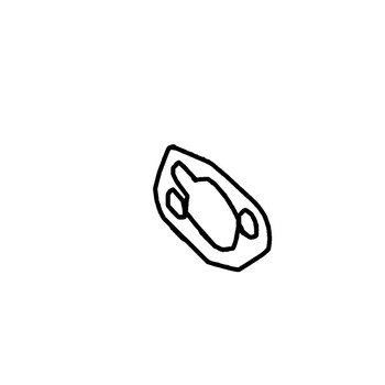 Echo OEM YH468001280 - GASKET, AIR-BOX - Echo Original Part