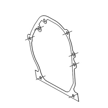 Echo OEM YH468001460 - GASKET CRANKCASE - Echo Original Part - Image 1