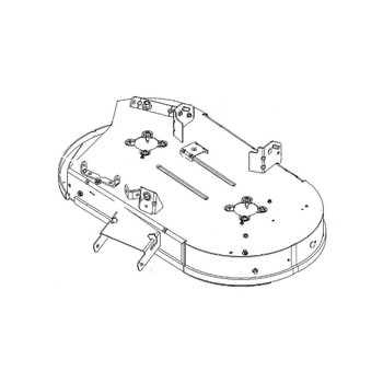 Husqvarna OEM 501016301 - Deck Kit.42".Orange.Service - Husqvarna Original Part