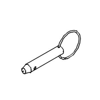 Hustler OEM 601223 - LATCH PIN - Hustler Original Part