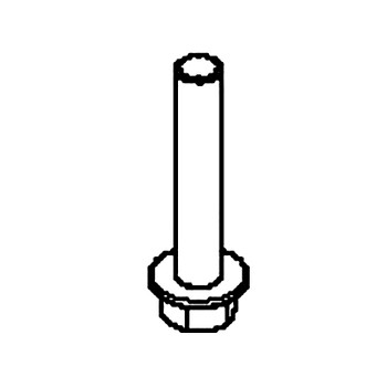 Husqvarna OEM 582539502 - Bolt Flange 1/2-13 X 2.75 Gr - Husqvarna Original Part