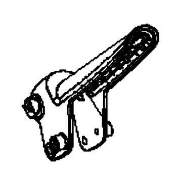 Husqvarna OEM 589803801 - Lever Engagement Cast Aluminum - Husqvarna Original Part
