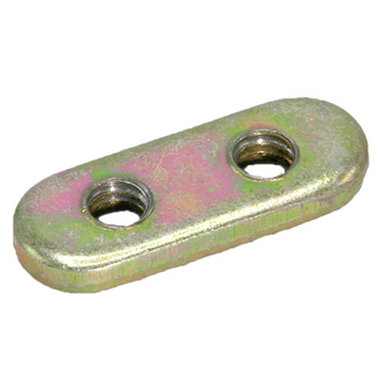 Hustler OEM 601822 - NUT PLATE .420 CENTERS - Image 1