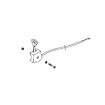 HUSQVARNA Handle Gas Handle Kit For Cl40 597714201 Image 1