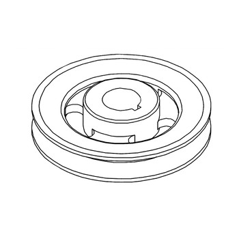 Hustler OEM 766865 - ENGINE PUMP DRIVE PULLEY - Hustler Original Part