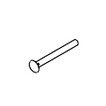 Hustler OEM 779850 - CARRIAGE BOLT .312-18 X 3 FULL ZINC - Hustler Original Part