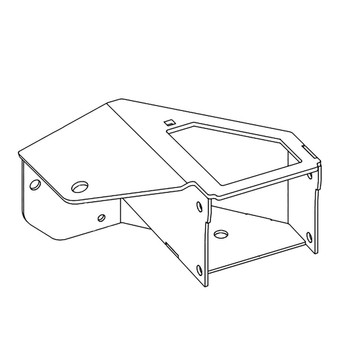 Hustler OEM 121204 - PULLEY MOUNTING W/A - Hustler Original Part