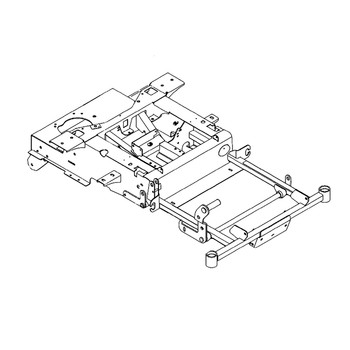 Hustler OEM 548750 - FRAME 48" FST SUPER DUTY - Image 1