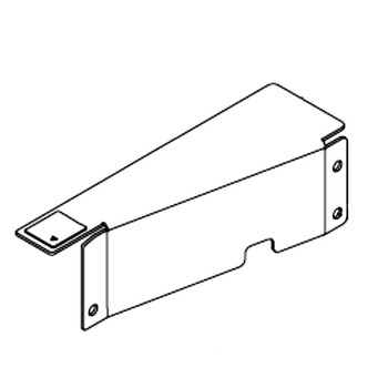 Hustler OEM 551138 - LEFT HAND SERVICE FRAME COVER - Hustler Original Part