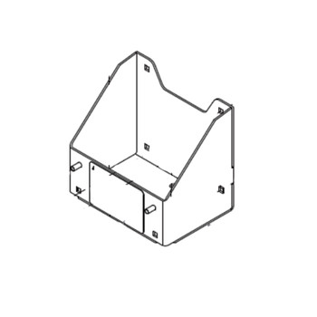 Hustler OEM 553517 - SERVICE BATTERY BOX - Hustler Original Part