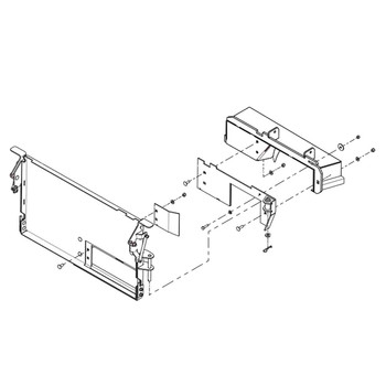 Hustler OEM 123951 - ADAPTER KIT 36 IN DECK - Hustler Original Part